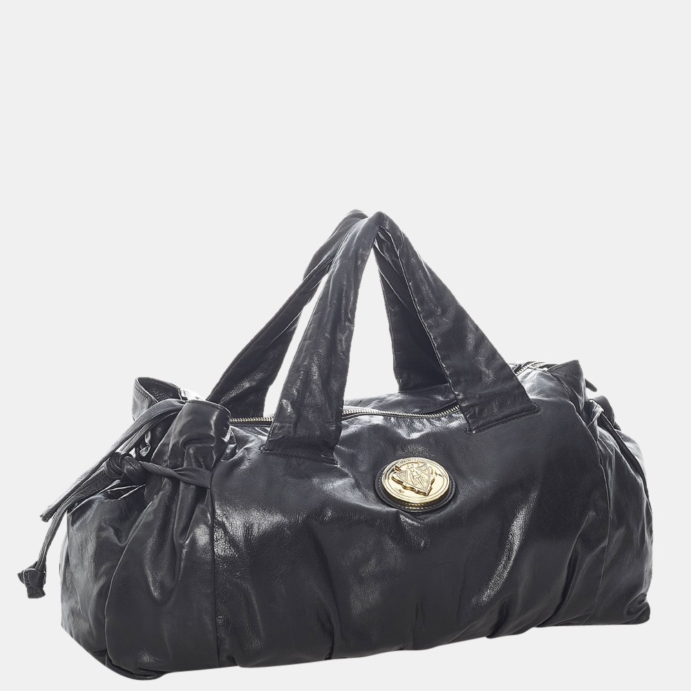 

Gucci Black Hysteria Leather Tote Bag
