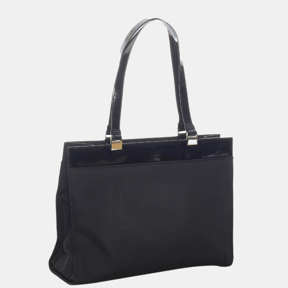 

Gucci Black Nylon Tote Bag