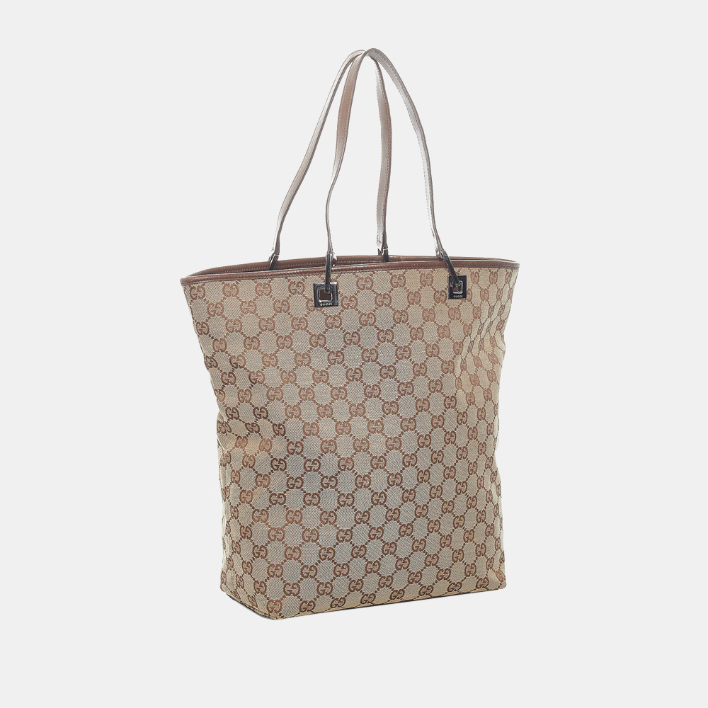 

Gucci Brown/Beige GG Canvas Tote Bag