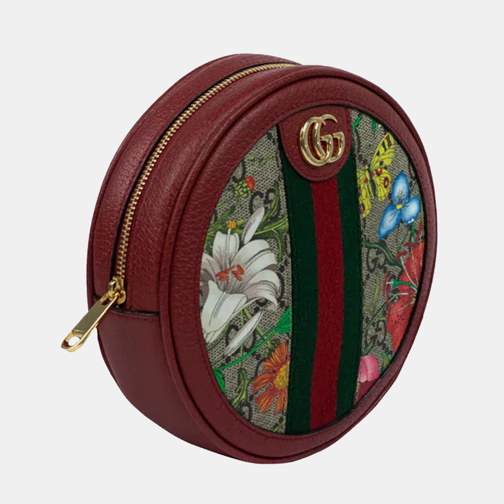 

Gucci Ophidia Backpack in Red Canvas