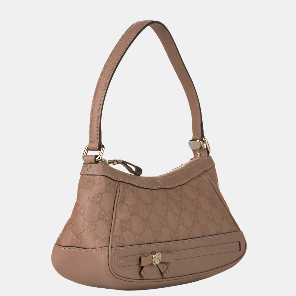 

Gucci Brown/Beige Guccissima Mayfair Pochette