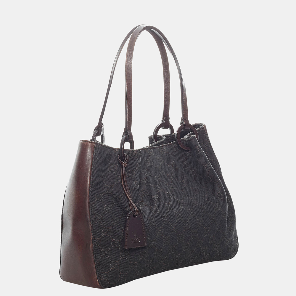 

Gucci Brown GG Canvas Handbag