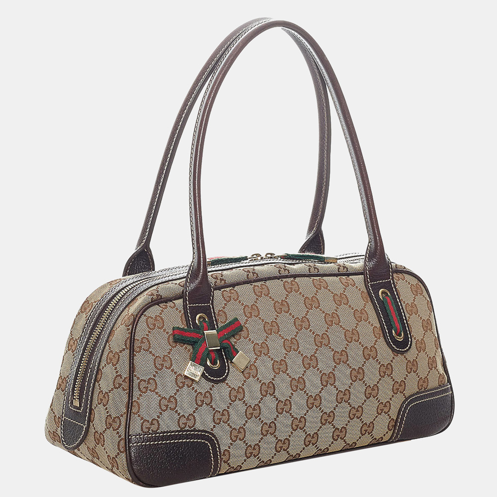 

Gucci Brown/Beige GG Canvas Princy Shoulder Bag
