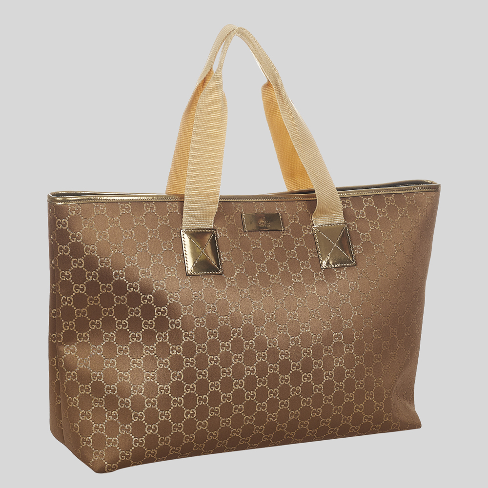 

Gucci Brown GG Canvas Tote Bag