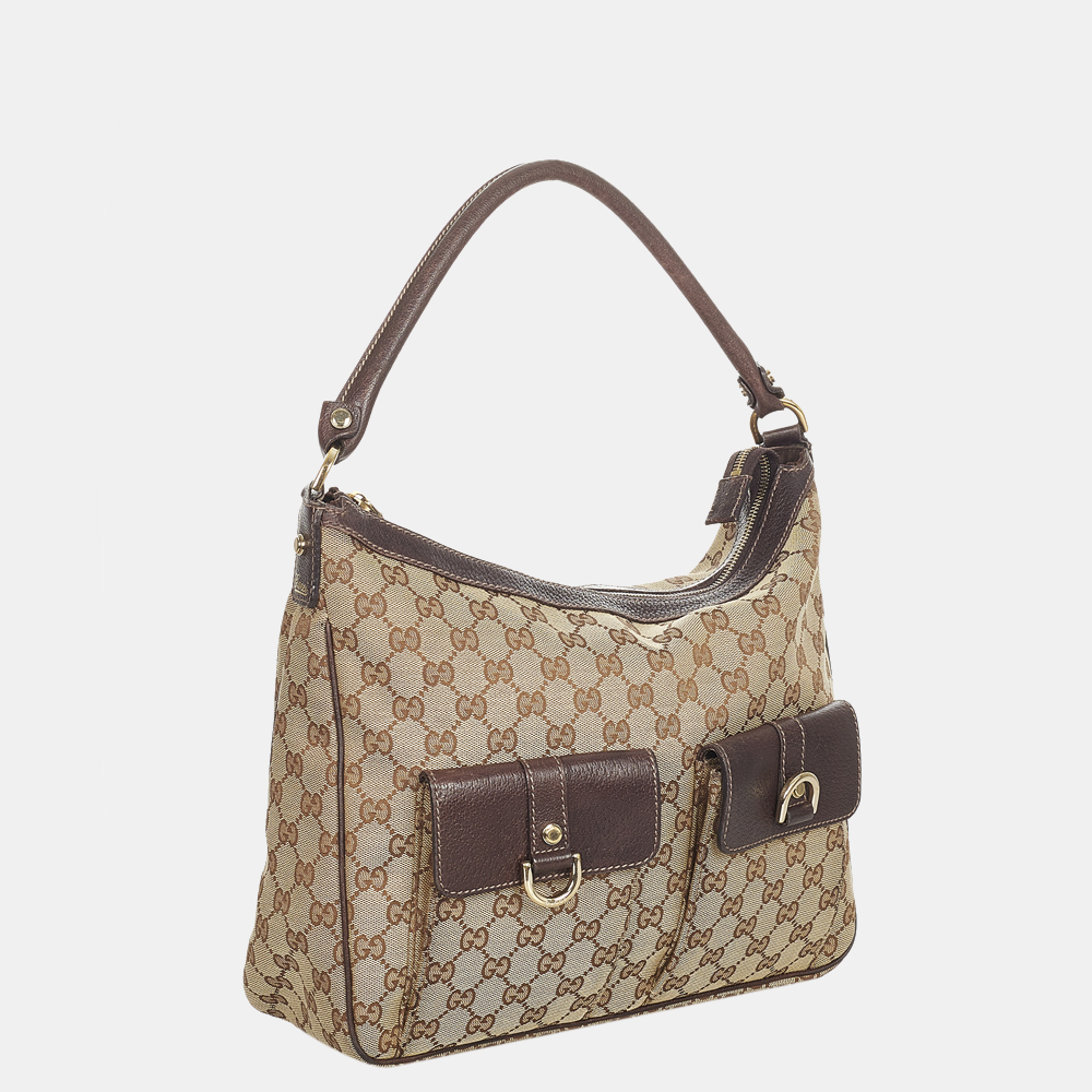

Gucci Beige GG Canvas Abbey Shoulder Bag
