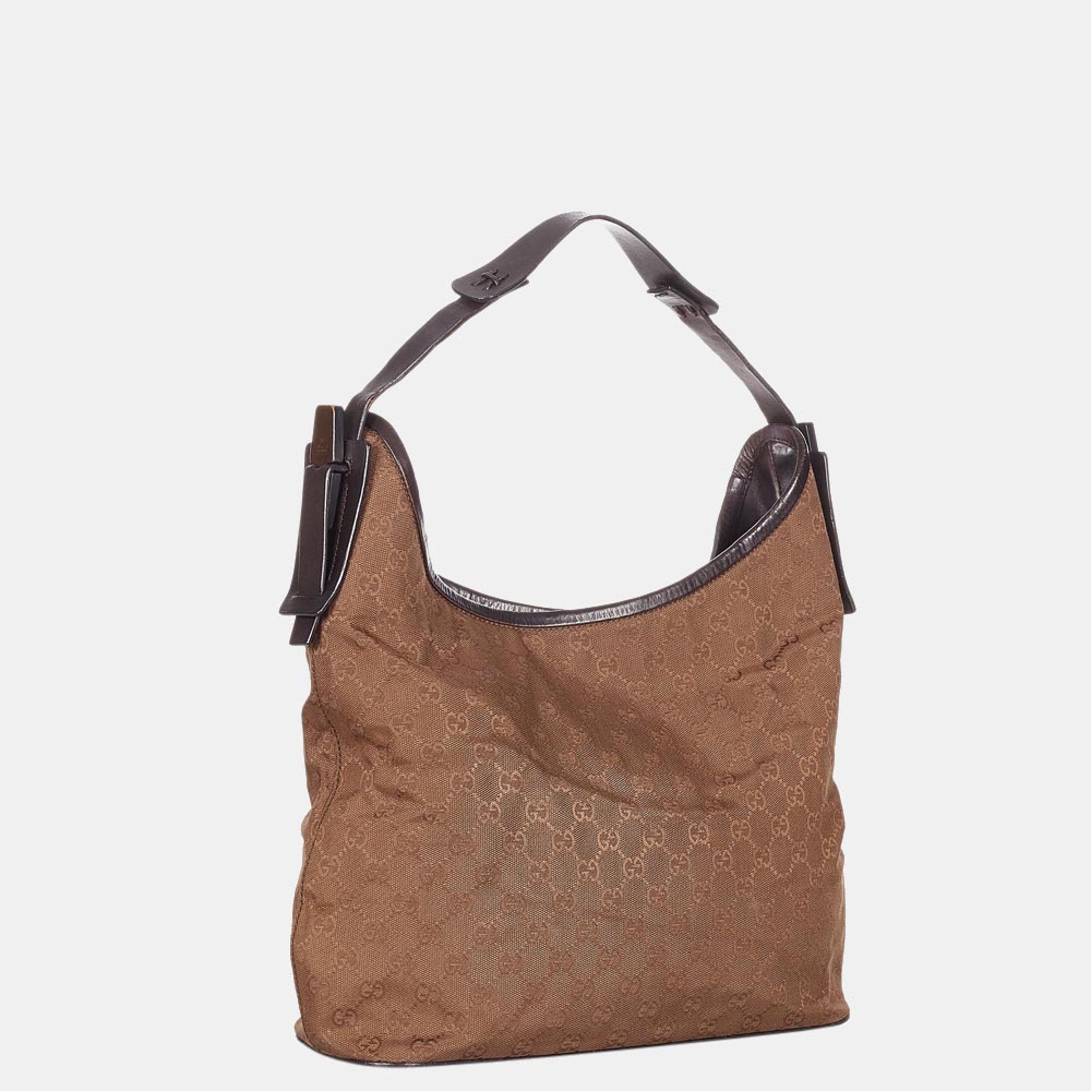 

Gucci Brown GG Canvas Shoulder Bag
