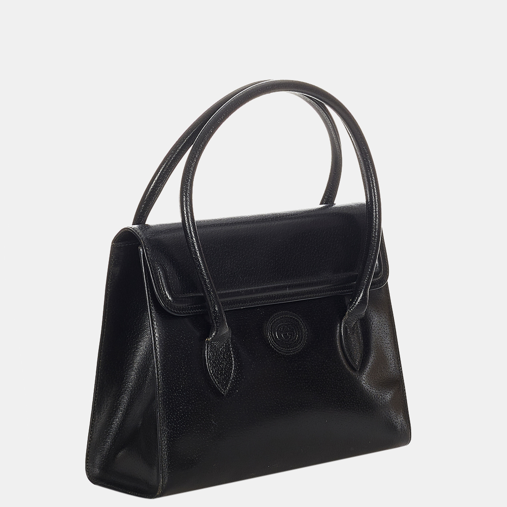 

Gucci Black Leather Handbag