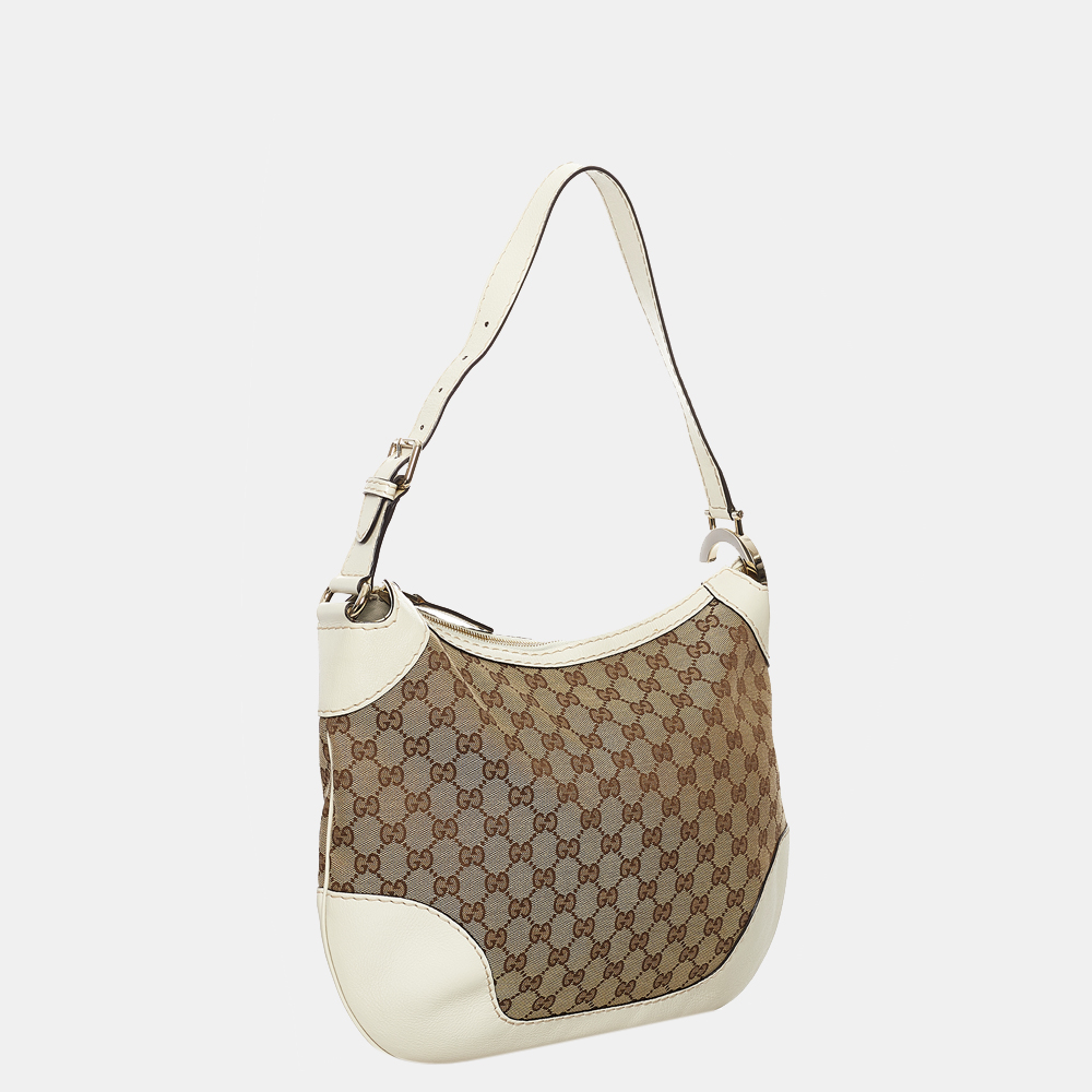 

Gucci Beige/Brown GG Canvas Charlotte Shoulder Bag