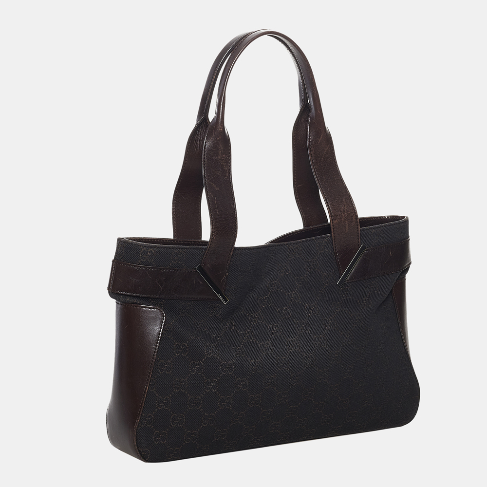 

Gucci Brown GG Canvas Shoulder Bag