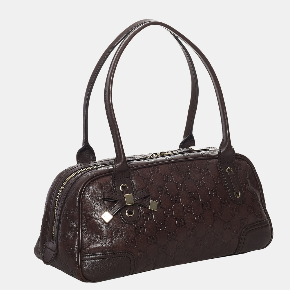 

Gucci Brown Guccissima Princy Shoulder Bag