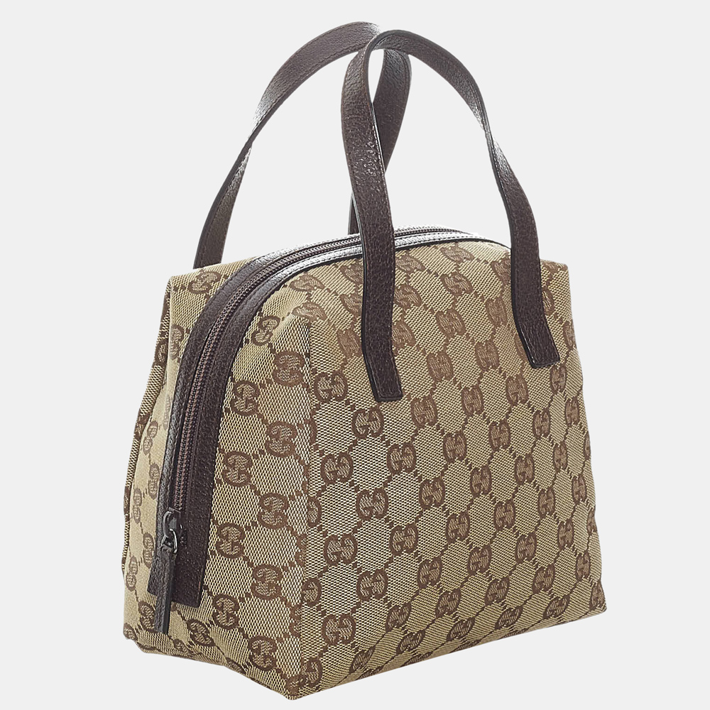 

Gucci Brown/Beige GG Canvas Handbag