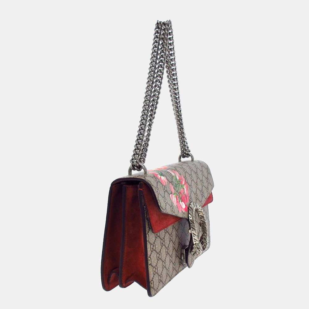 

Gucci Brown/Beige/Multi Color Dionysus GG Blooms Shoulder Bag