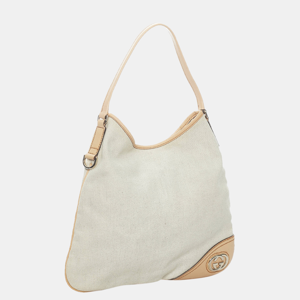 

Gucci Brown/Beige/Pink GG Canvas New Britt Shoulder Bag