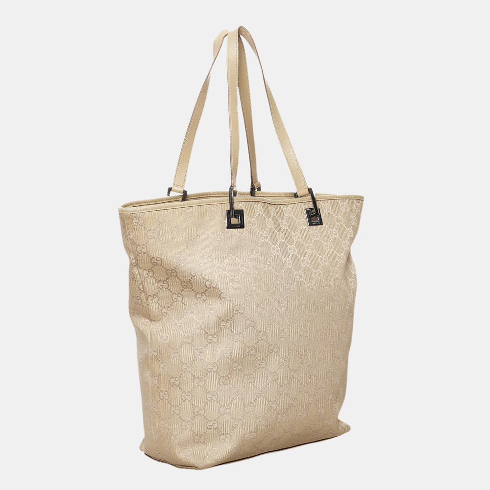 

Gucci Brown/Beige GG Canvas Tote Bag