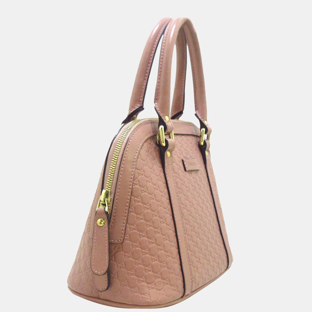 

Gucci Pink Mini Microguccissima Dome Satchel