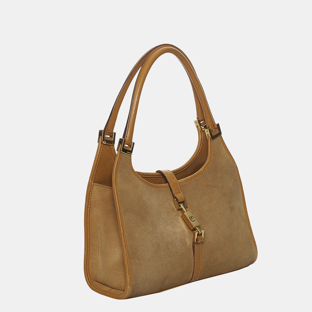 

Gucci Brown Jackie Suede Handbag