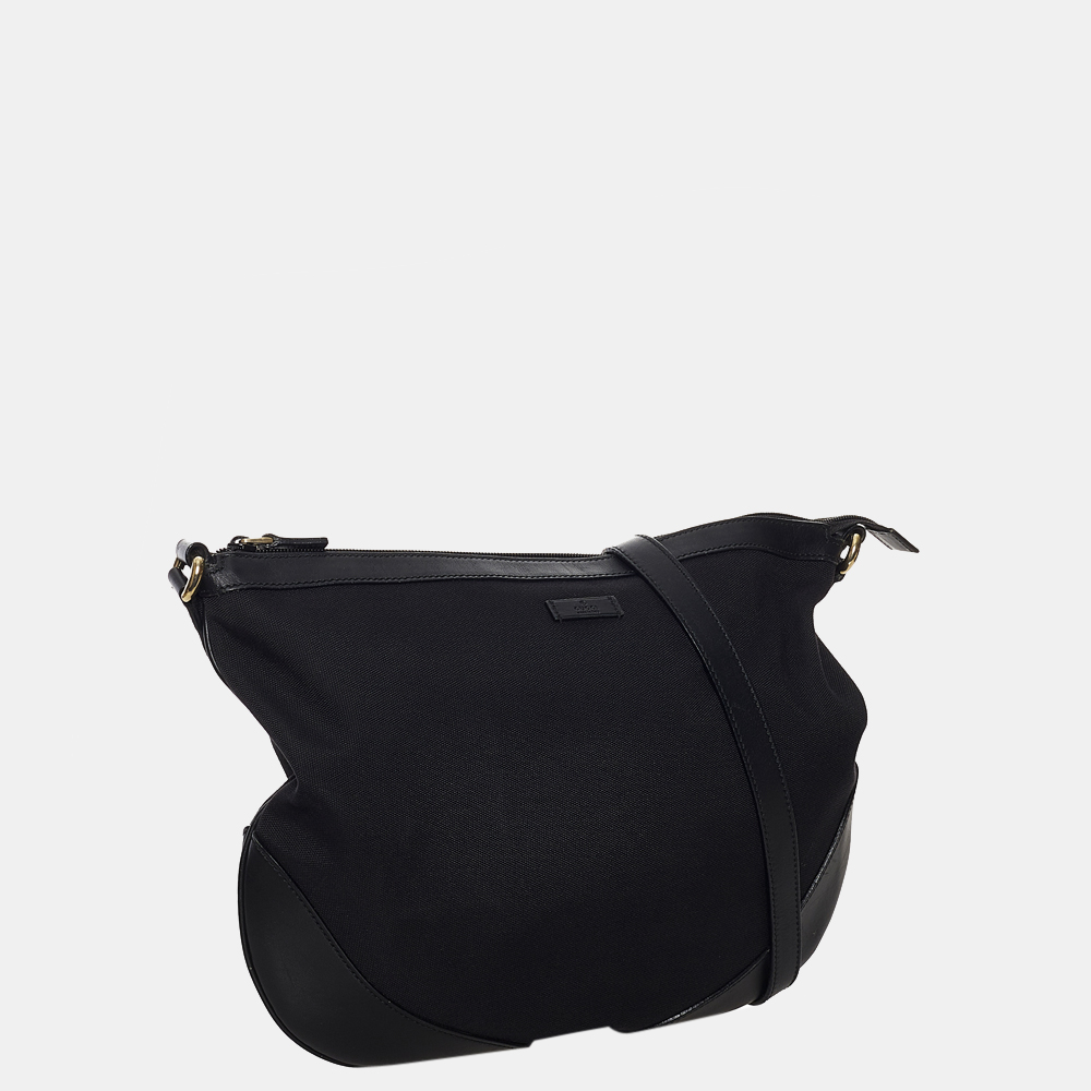 

Gucci Black Canvas Crossbody Bag
