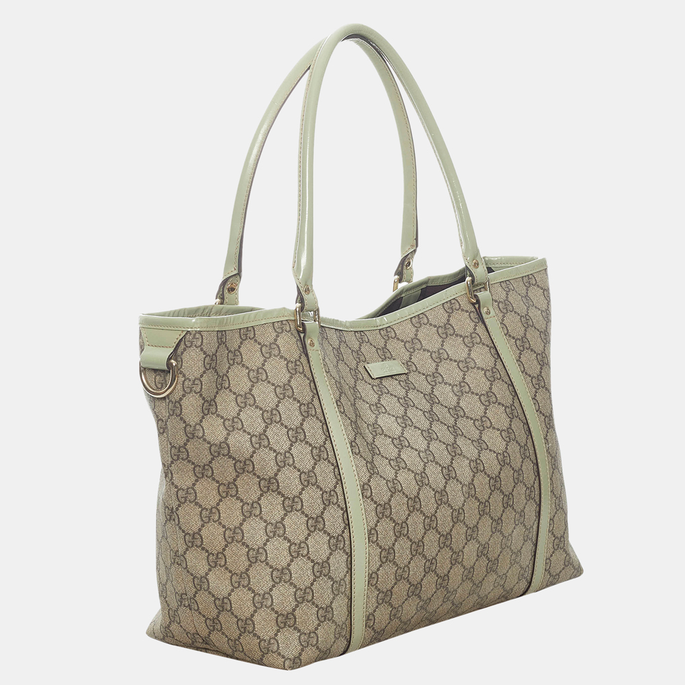 

Gucci Brown/Beige GG Supreme Joy Tote Bag