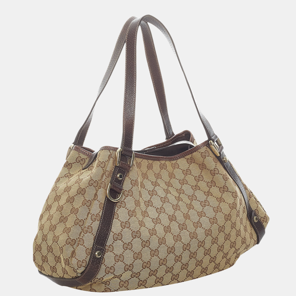 

Gucci Beige/Brown GG Canvas Abbey Shoulder Bag