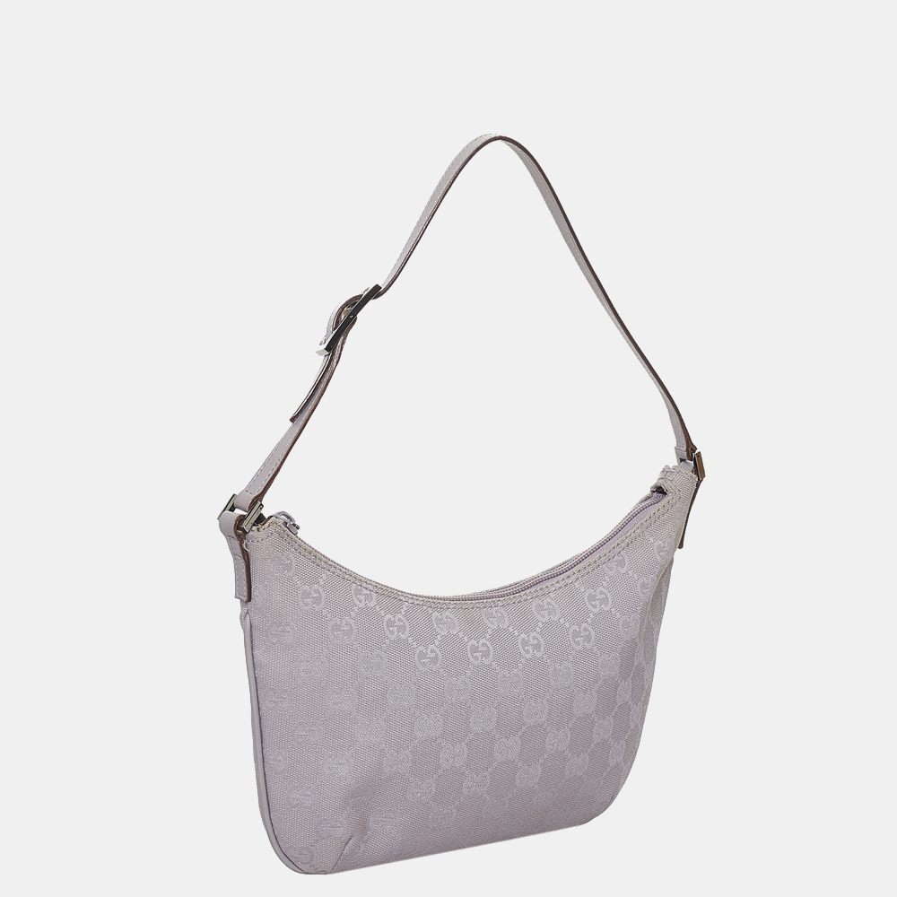 

Gucci Purple GG Canvas Baguette