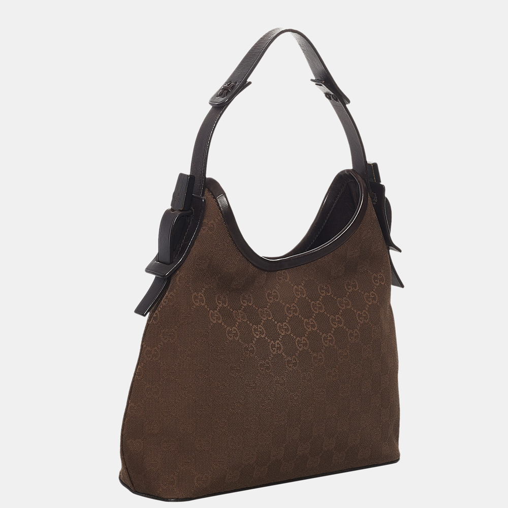 

Gucci Brown GG Canvas Shoulder Bag