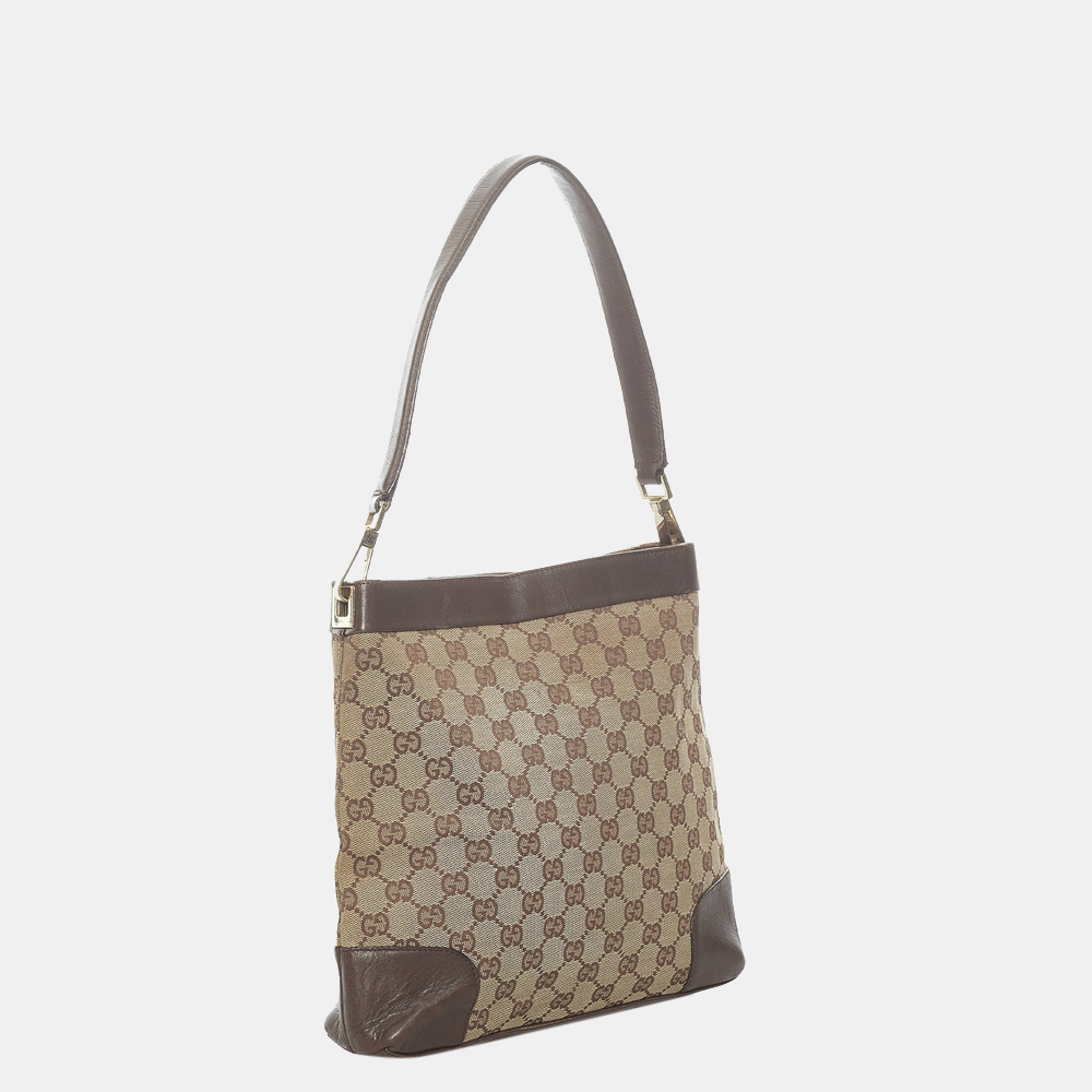 

Gucci Brown/Beige GG Canvas Shoulder Bag