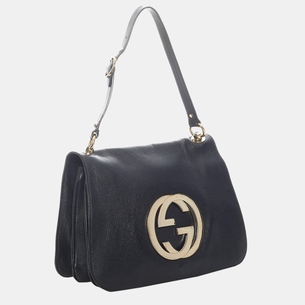 

Gucci Black Blondie Leather Shoulder Bag