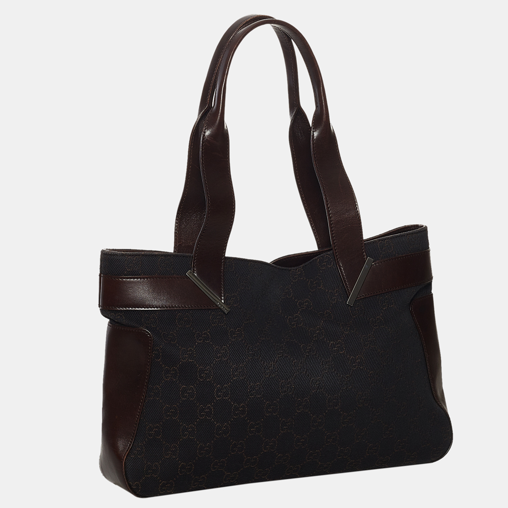 

Gucci Brown GG Canvas Shoulder Bag