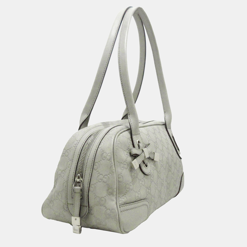 

Gucci White Guccissima Princy Shoulder Bag