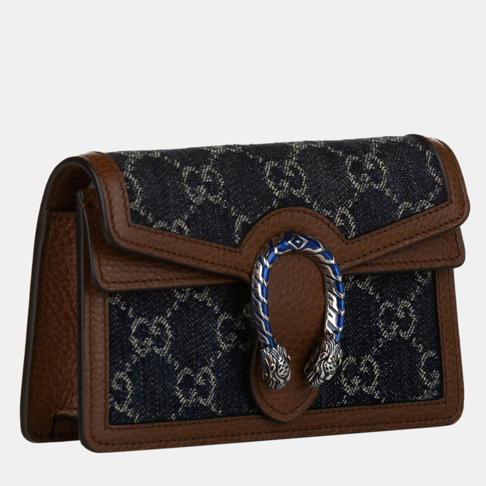 

Gucci Blue/Brown GG Denim Dionysus Crossbody Bag