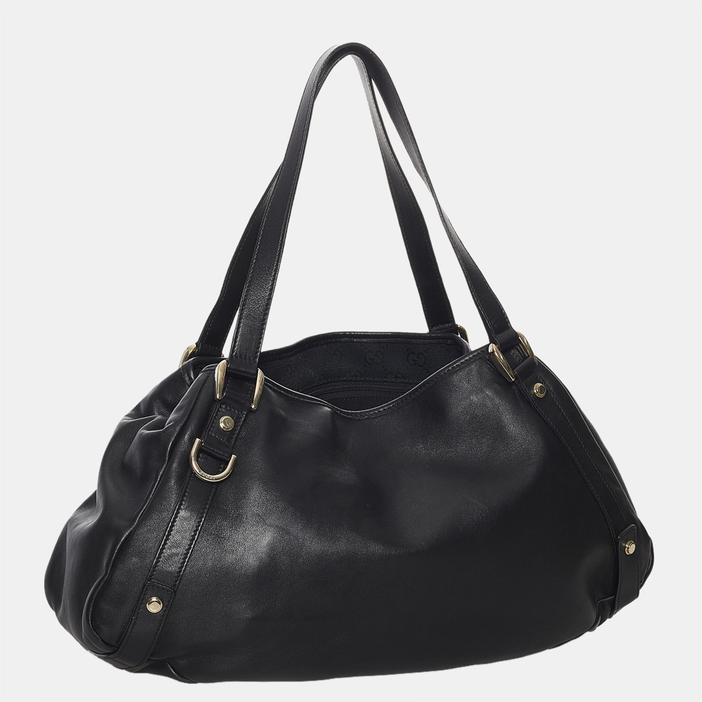 

Gucci Black Pelham Leather Shoulder Bag