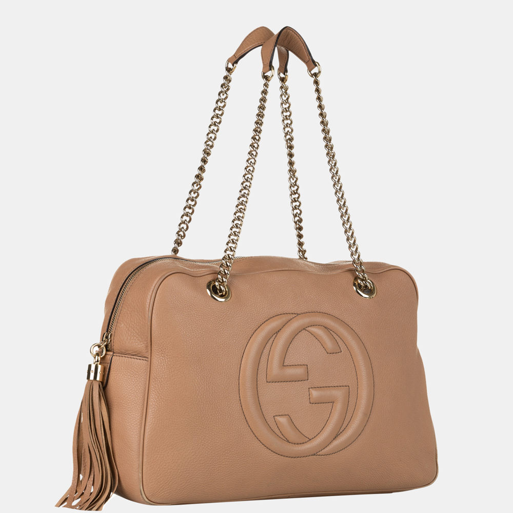 

Gucci Brown Soho Chain Shoulder Bag