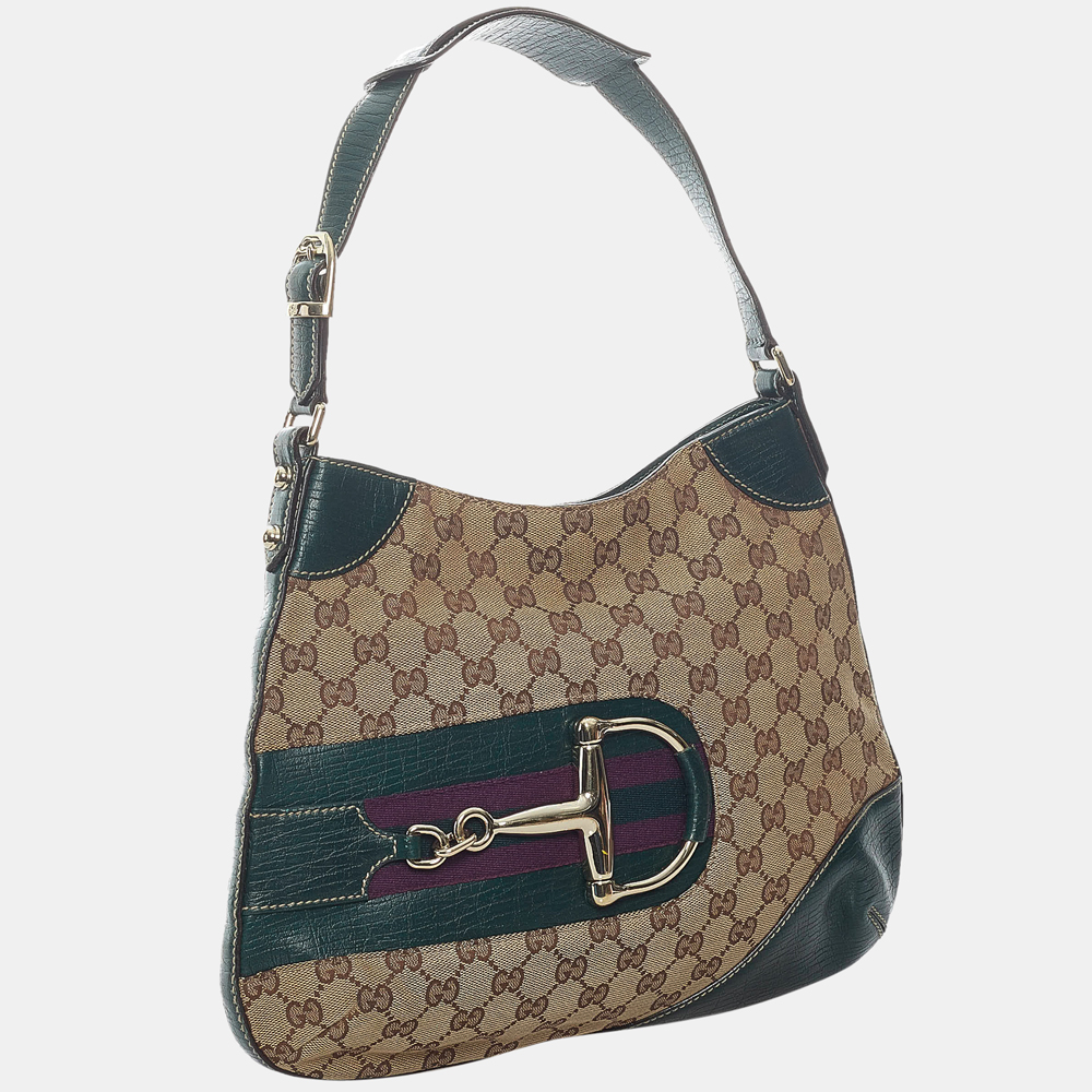 

Gucci Beige/Brown/Multi Color GG Canvas Hasler Shoulder Bag