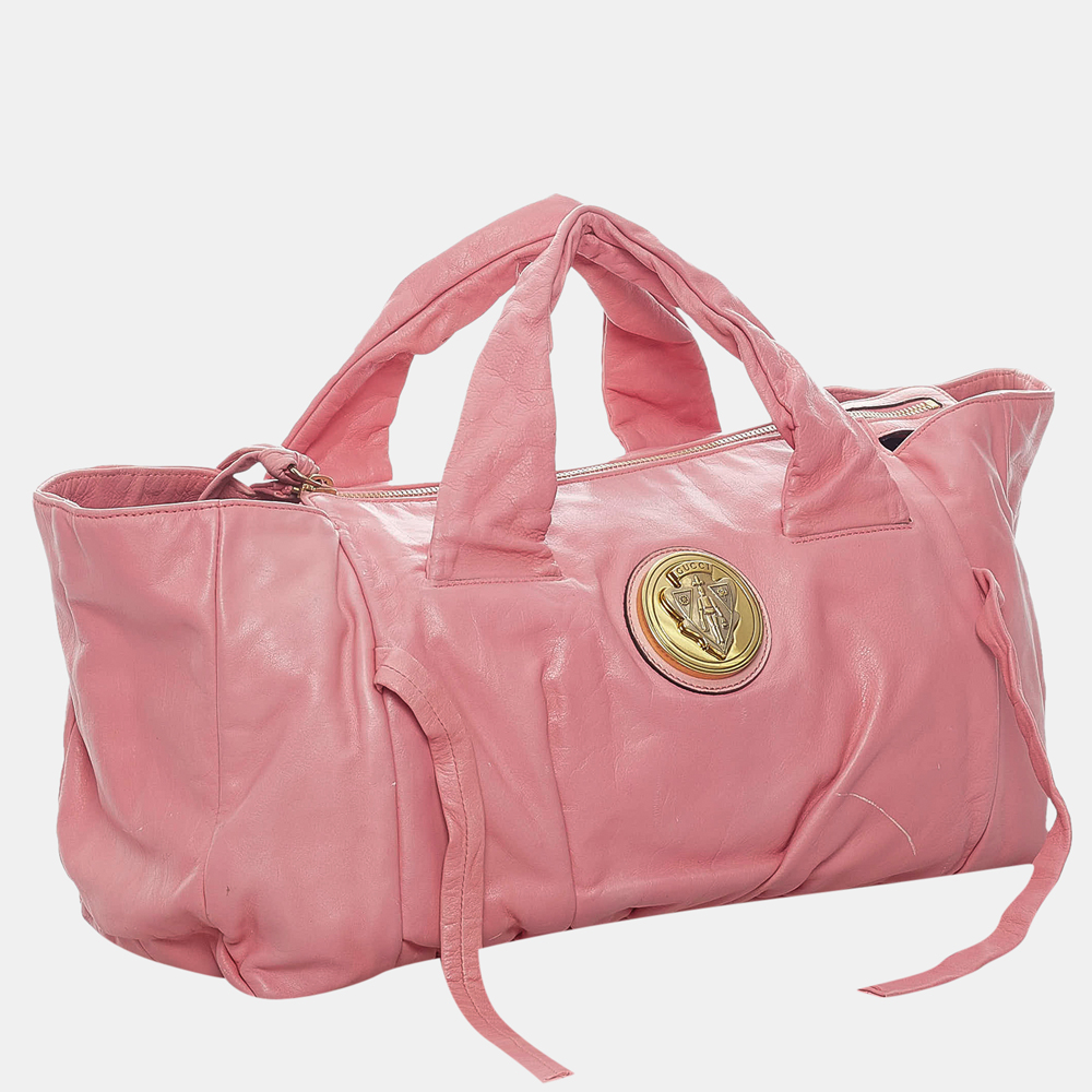 

Gucci Pink Hysteria Leather Handbag