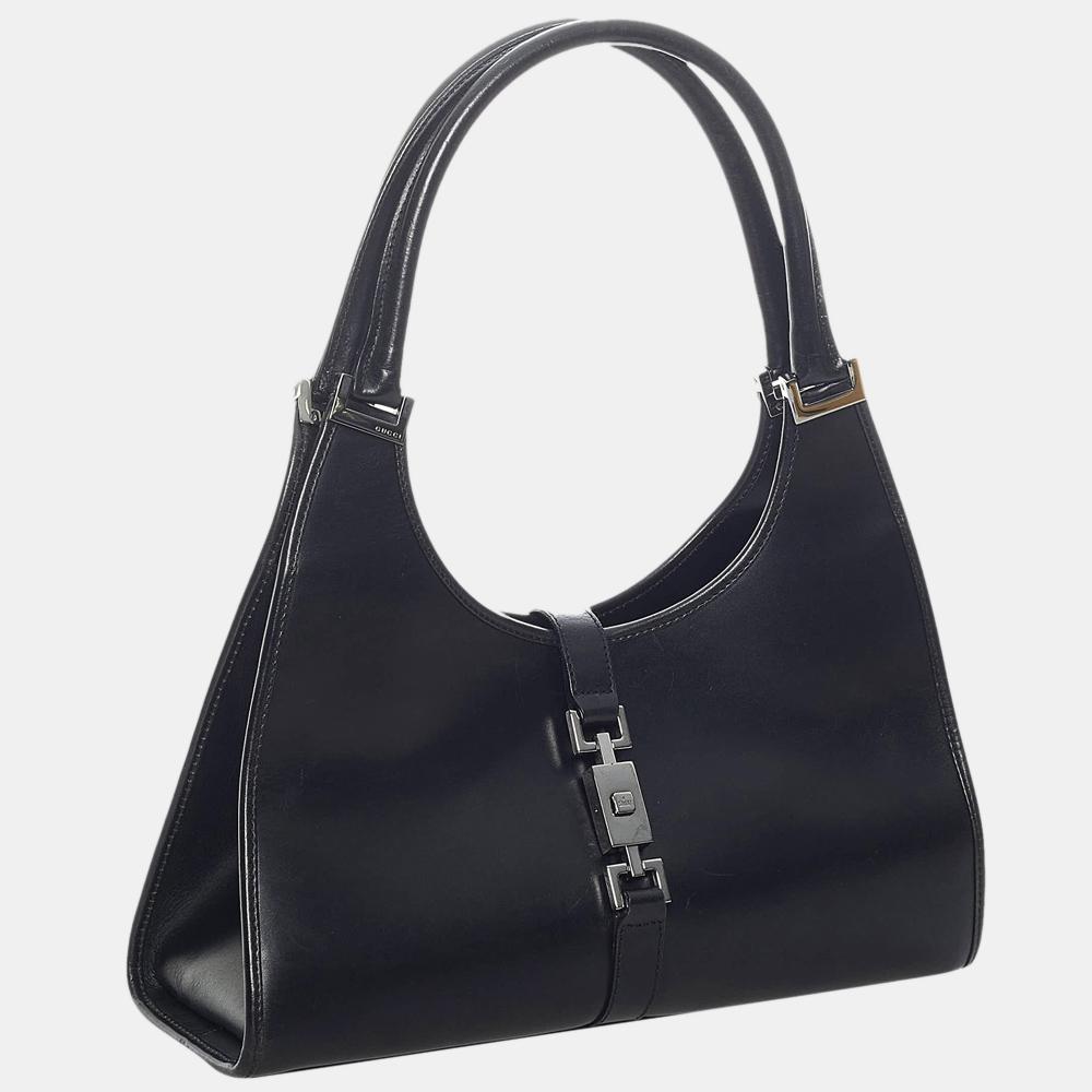 

Gucci Black Jackie Leather Shoulder Bag