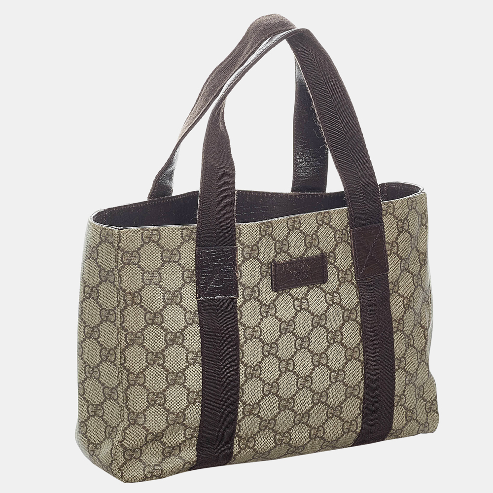 

Gucci Beige/Brown GG Supreme Handbag