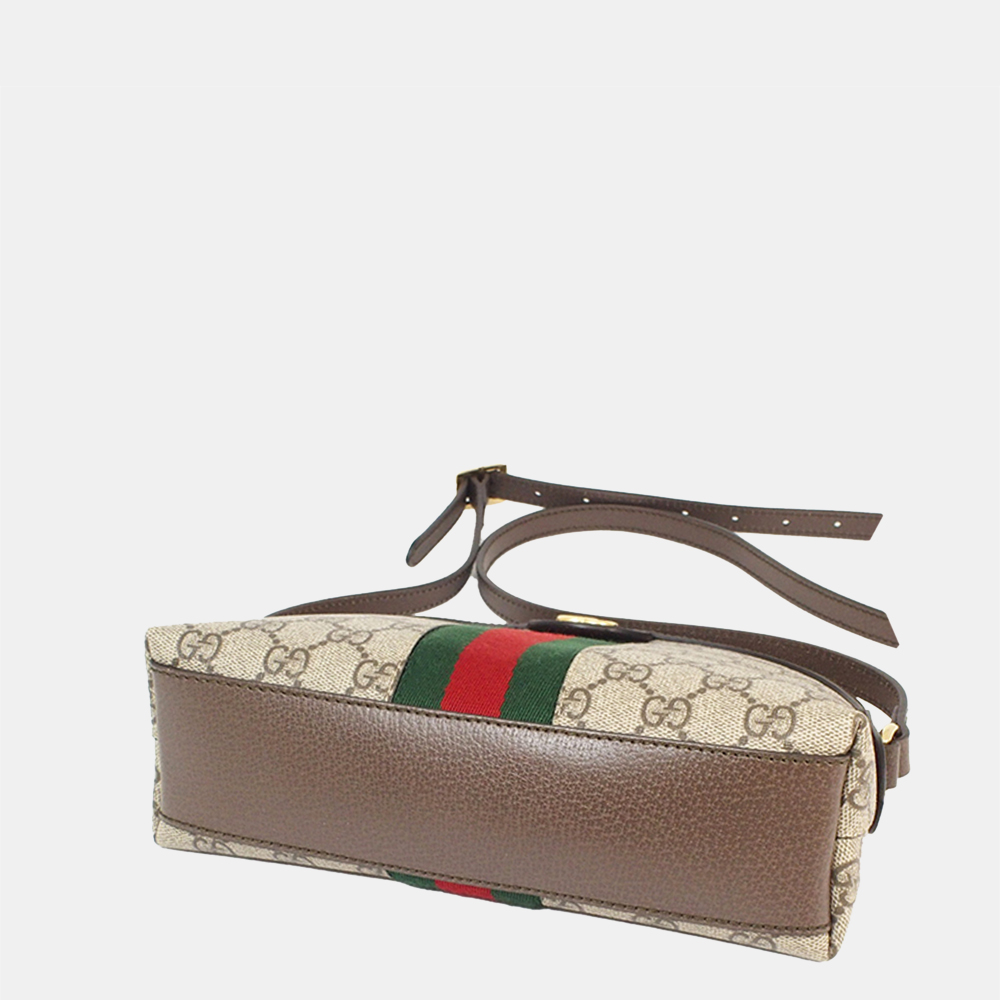 

Gucci Beige/Brown/Multi Color Small GG Supreme Ophidia Crossbody Bag