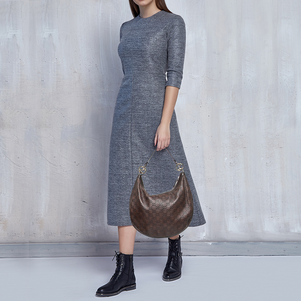 

Gucci Brown Guccissima Leather Hobo