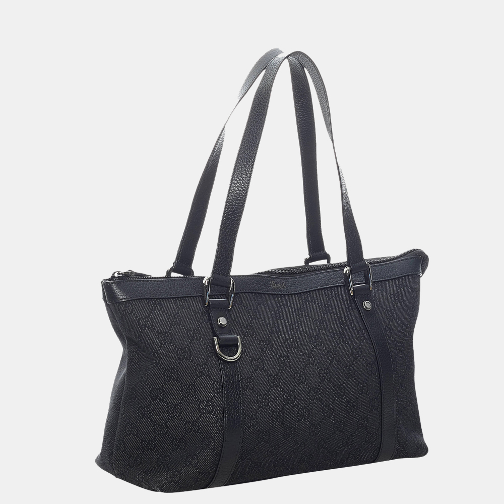 

Gucci Black GG Canvas Abbey Shoulder Bag