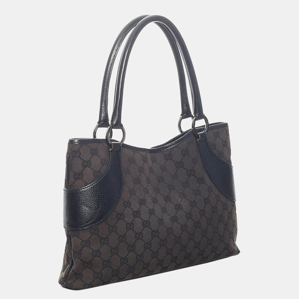 

Gucci Brown GG Canvas Shoulder Bag