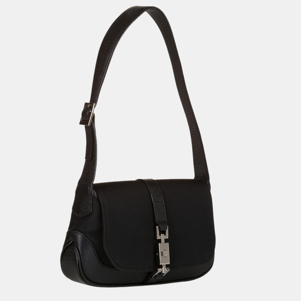 

Gucci Black Jackie Nylon Shoulder Bag