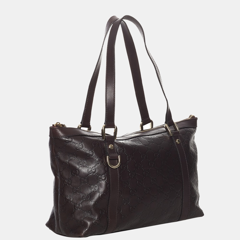 

Gucci Brown Guccissima Abbey Shoulder Bag