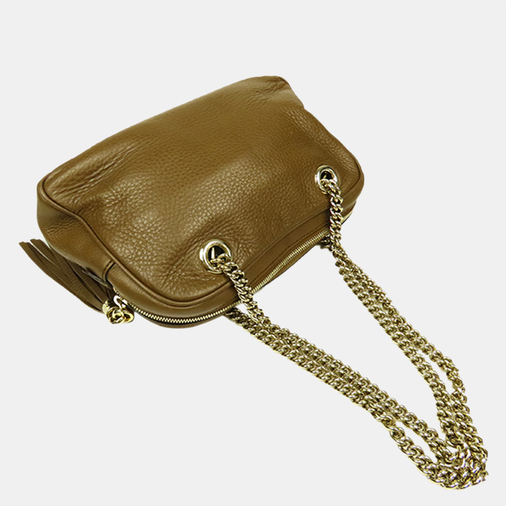 

Gucci Brown Soho Chain Shoulder Bag