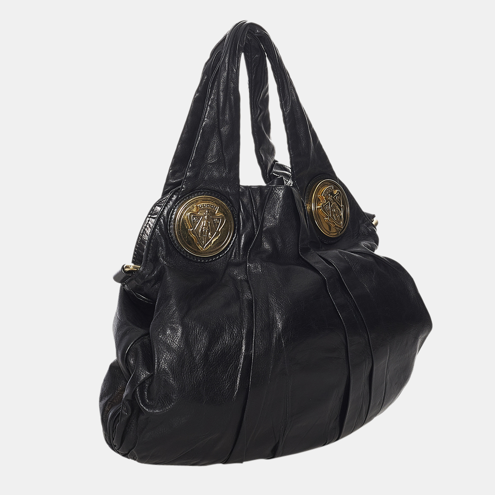 

Gucci Black Hysteria Leather Satchel