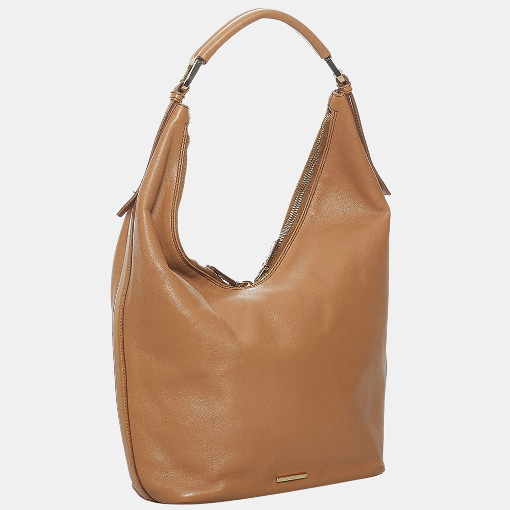 

Gucci Brown Leather Hobo Bag