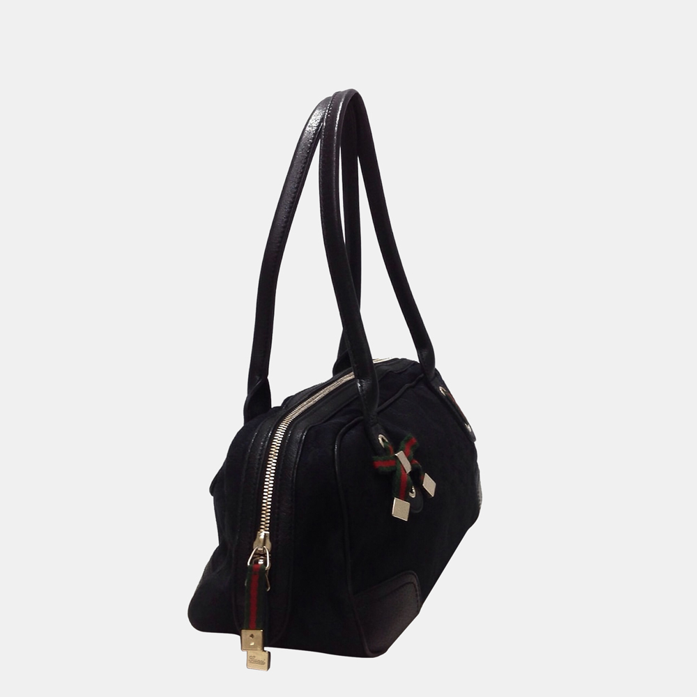 

Gucci Black GG Canvas Princy Shoulder Bag