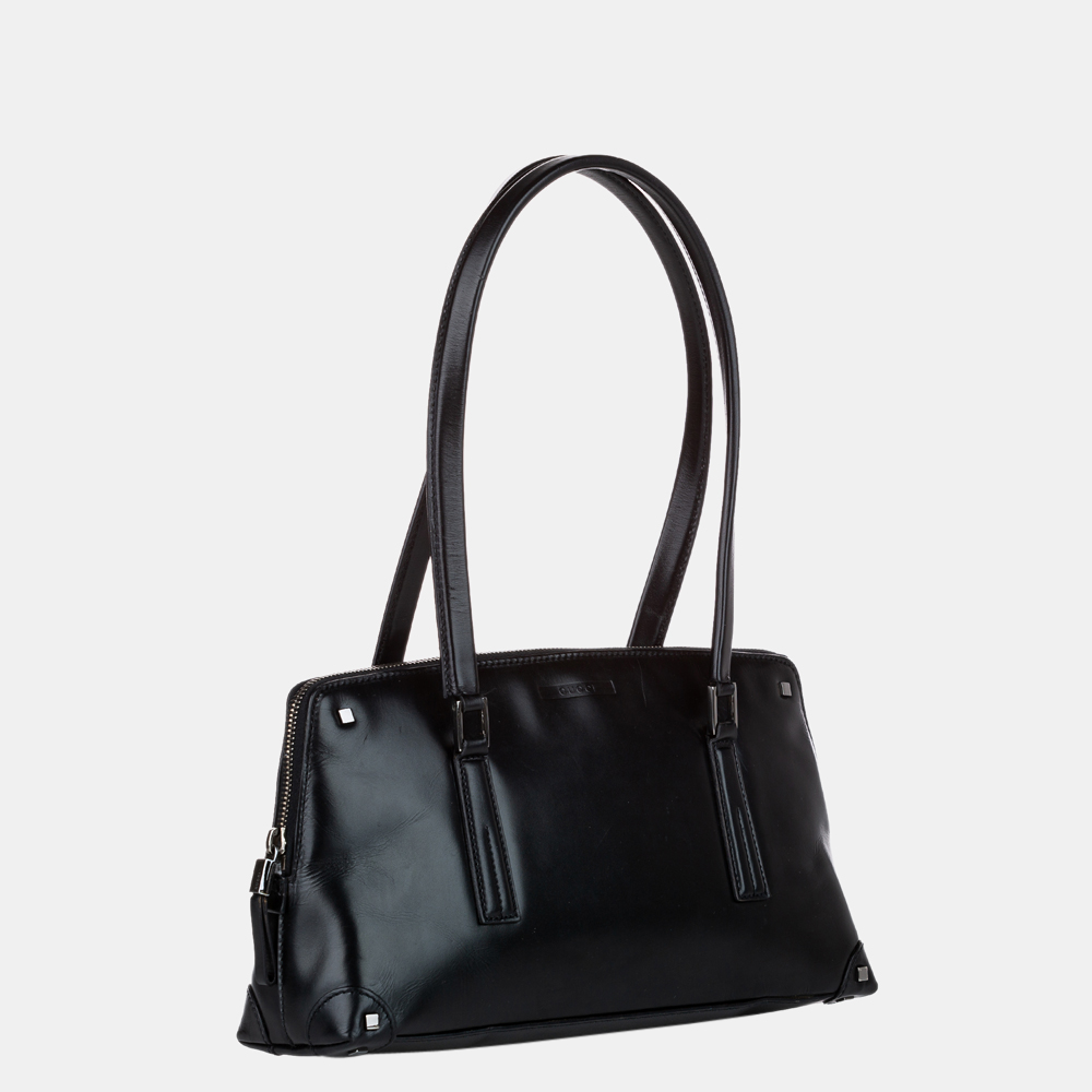 

Gucci Black Leather Shoulder Bag