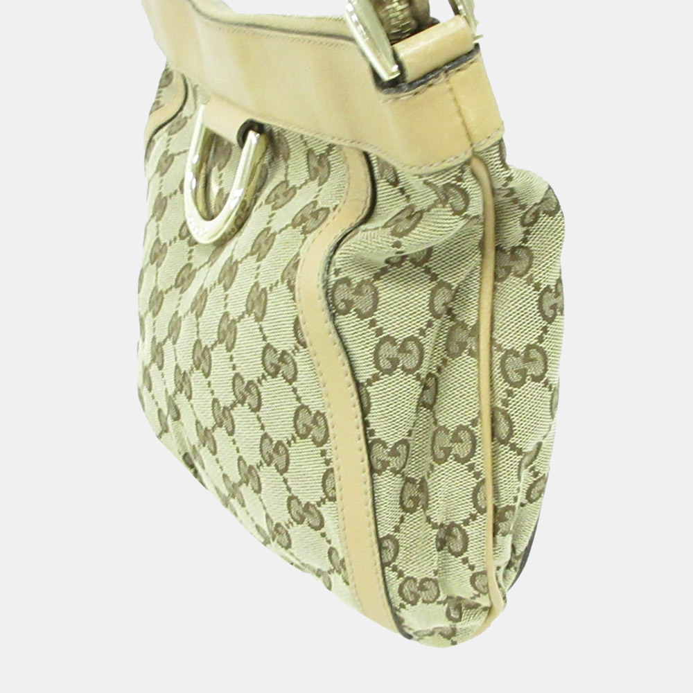 

Gucci Beige/Brown GG Canvas Abbey D-Ring Crossbody Bag