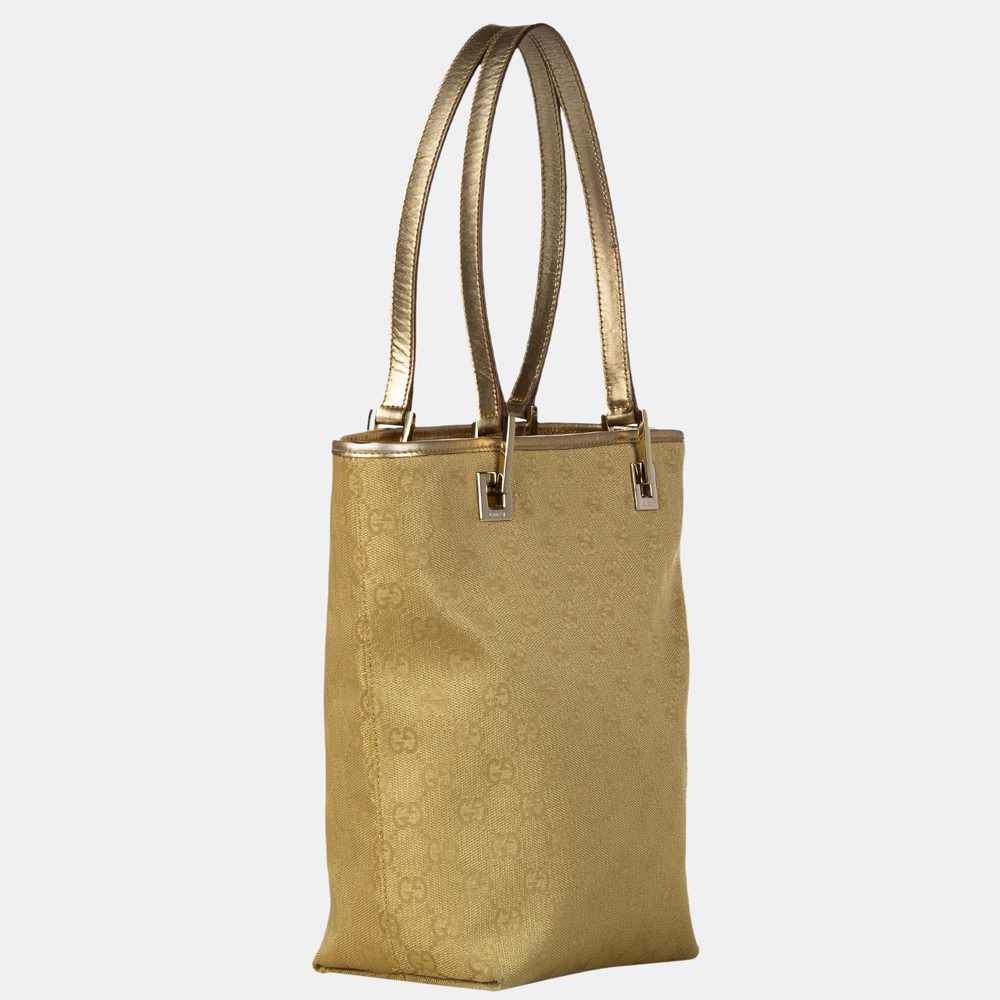 

Gucci Beige/Brown GG Canvas Tote Bag