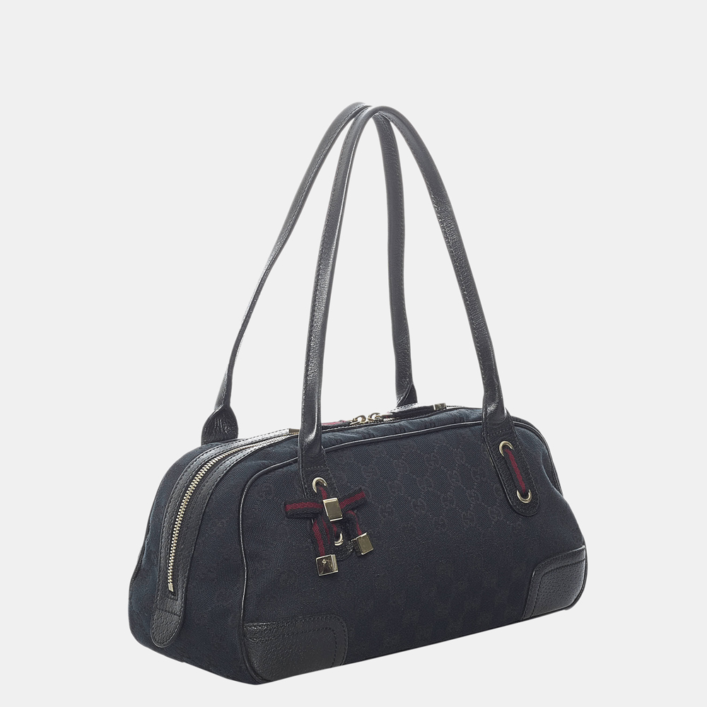 

Gucci Black GG Canvas Princy Shoulder Bag